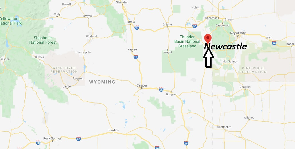 Where is Newcastle, Wyoming? What county is Newcastle Wyoming in