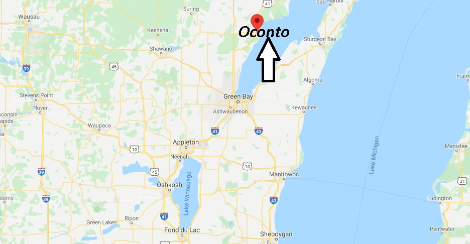 Where is Oconto, Wisconsin? What county is Oconto Wisconsin in