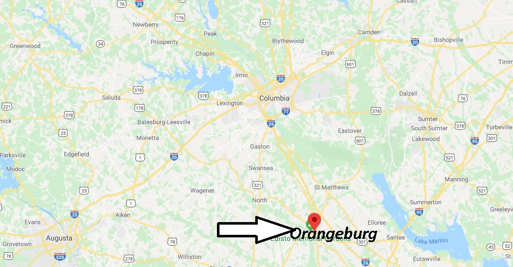 Where is Orangeburg, South Carolina? What county is Orangeburg South Carolina in