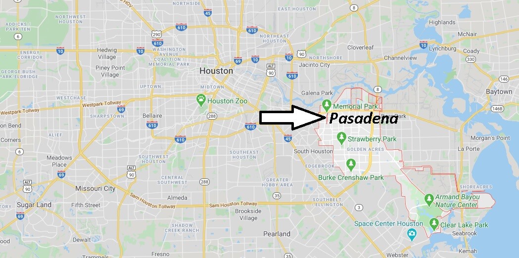 Where is Pasadena, Texas? What county is Pasadena Texas in