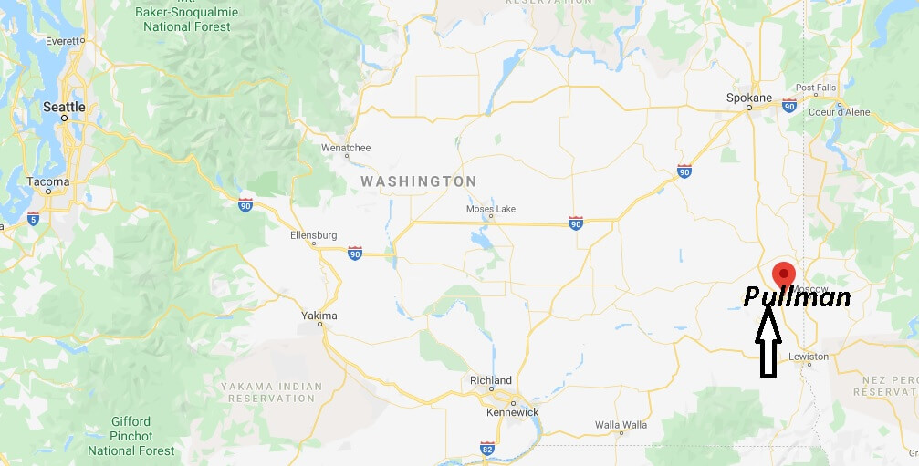 Where is Pullman, Washington? What county is Pullman Washington in