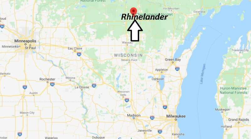Where is Rhinelander, Wisconsin? What county is Rhinelander Wisconsin in