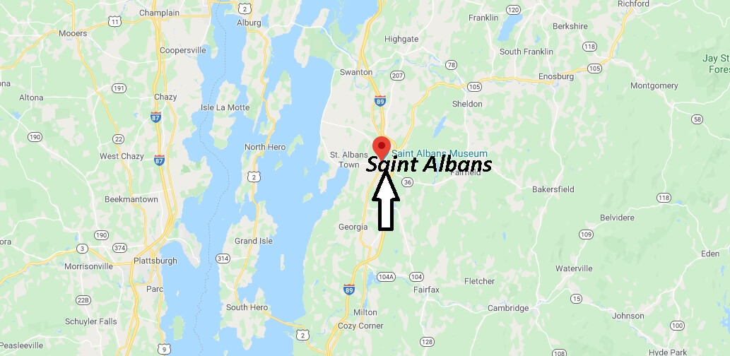 Where is Saint Albans, Vermont? What county is Saint Albans Vermont in