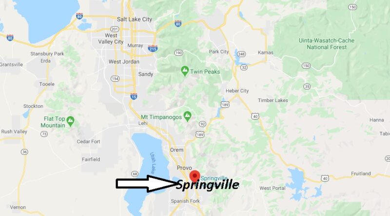 Where is Springville, Utah? What county is Springville Utah in