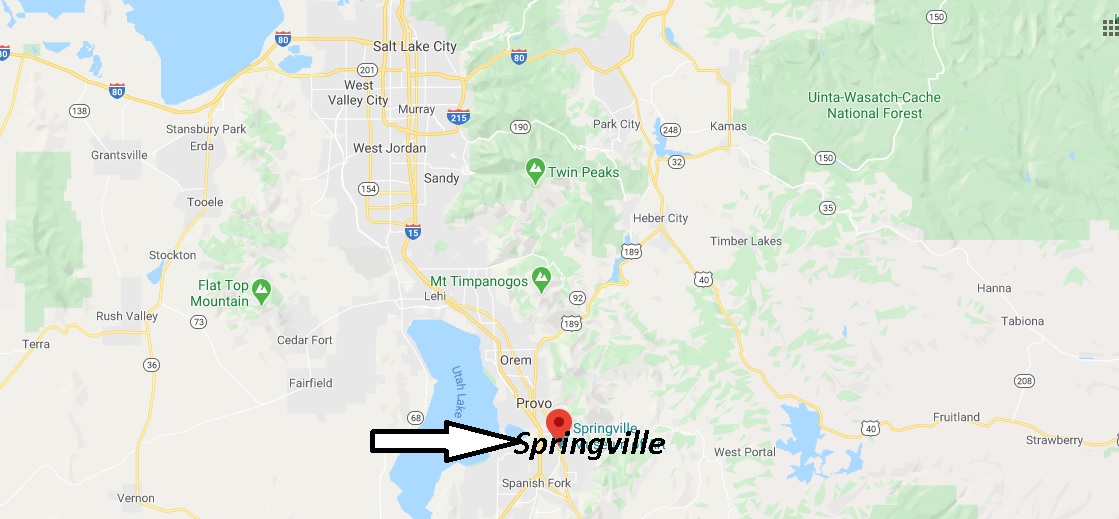 Where is Springville, Utah? What county is Springville Utah in