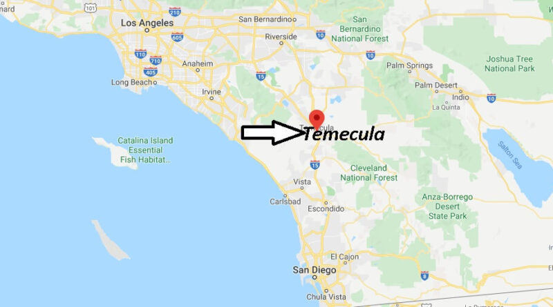 Where is Temecula California? What county is Temecula CA in
