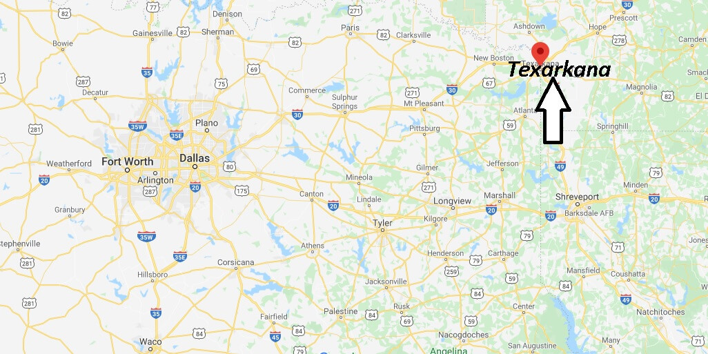 Where is Texarkana, Texas? What county is Texarkana Texas in