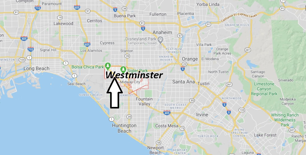 Where is Westminster (California, 80003)? What county is Westminster CA in