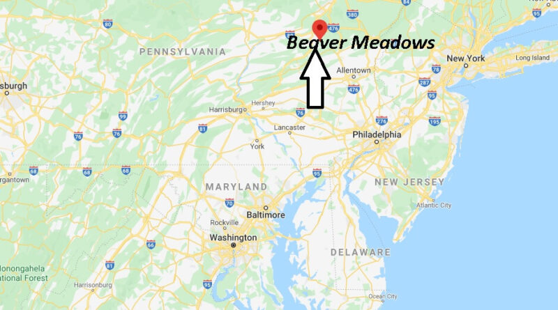 Where is Beaver Meadows Pennsylvania? Where is zip code 18216