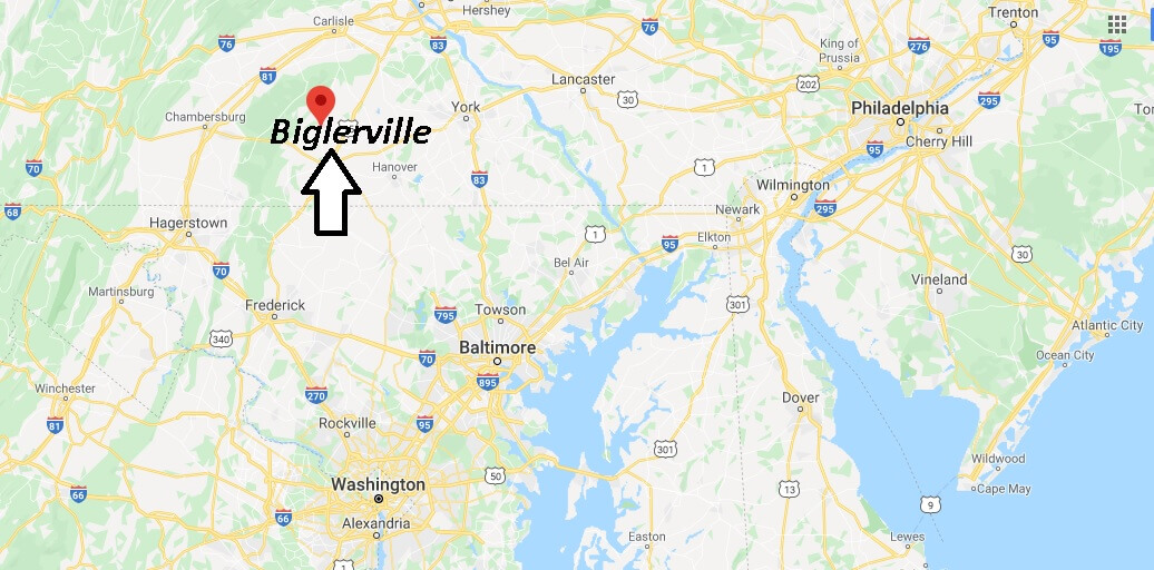 Where is Biglerville Pennsylvania? Where is zip code 17307