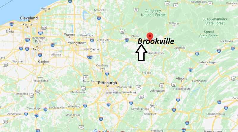 Where is Brookville Pennsylvania? Where is zip code 15825