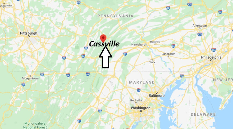 Where is Cassville Pennsylvania? Zip code 16623