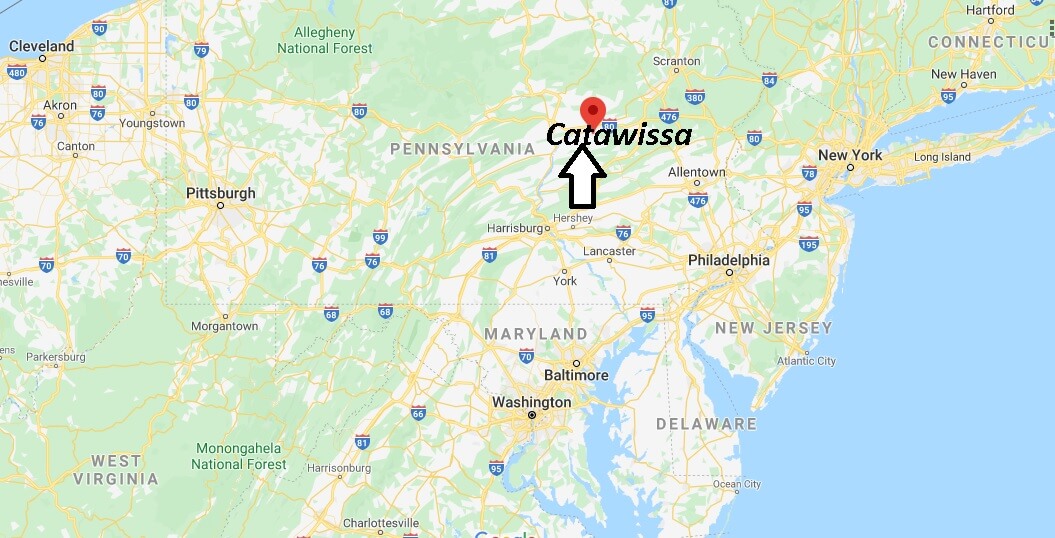 Where is Catawissa Pennsylvania? Zip code 17820