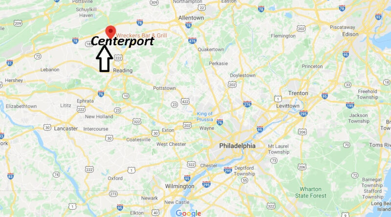 Where is Centerport Pennsylvania? Zip code 19541