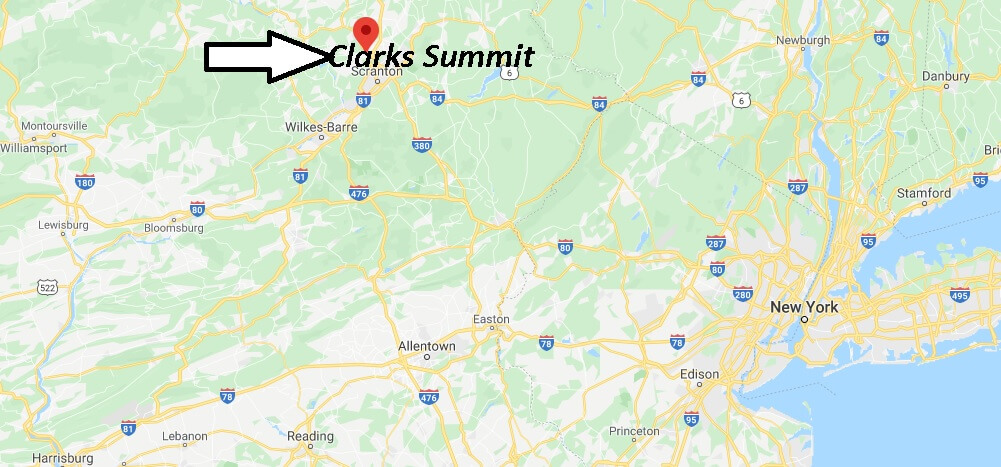 Where is Clarks Summit Pennsylvania? Zip code 18411