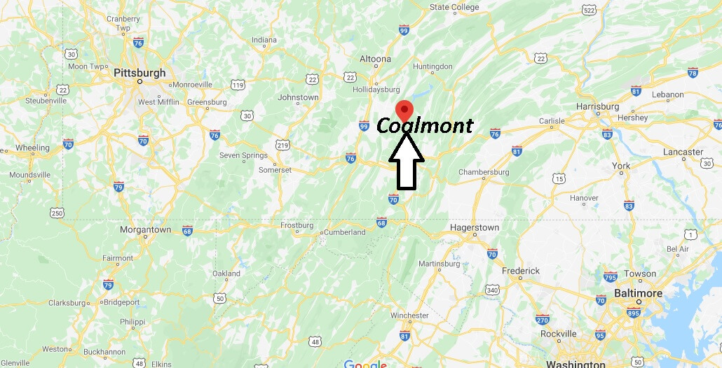 Where is Coalmont Pennsylvania? Zip code 16678