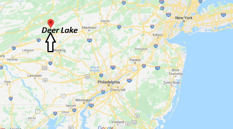 Where is Deer Lake Pennsylvania? Zip code 17961