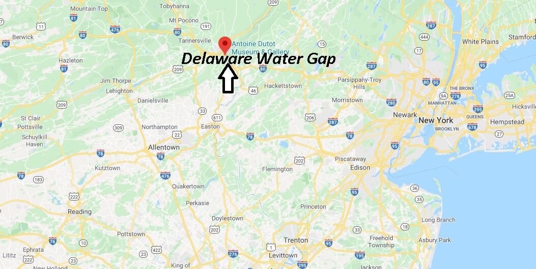 Where is Delaware Water Gap Pennsylvania? Zip code 18327