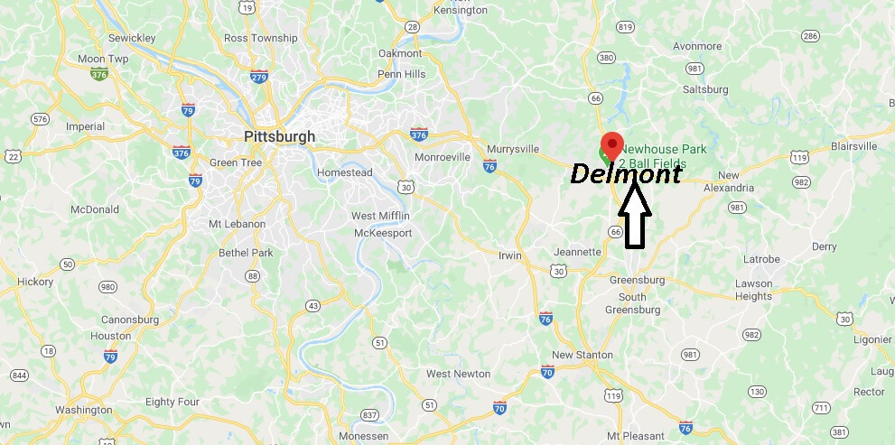Where is Delmont Pennsylvania? Zip code 15626