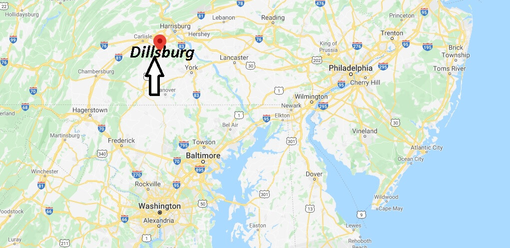 Where is Dillsburg Pennsylvania? Zip code 17019