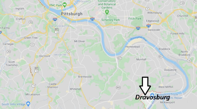 Where is Dravosburg Pennsylvania? Zip code 15034