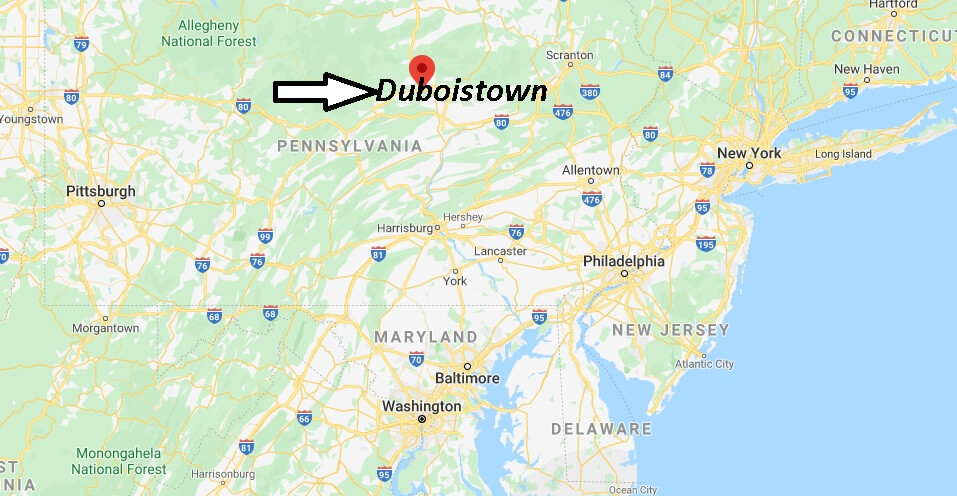 Where is Duboistown Pennsylvania? Zip code 17702