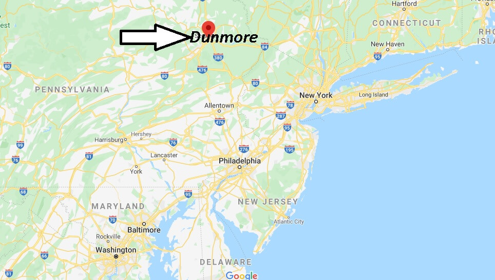 Where is Dunmore Pennsylvania? Zip code 18512
