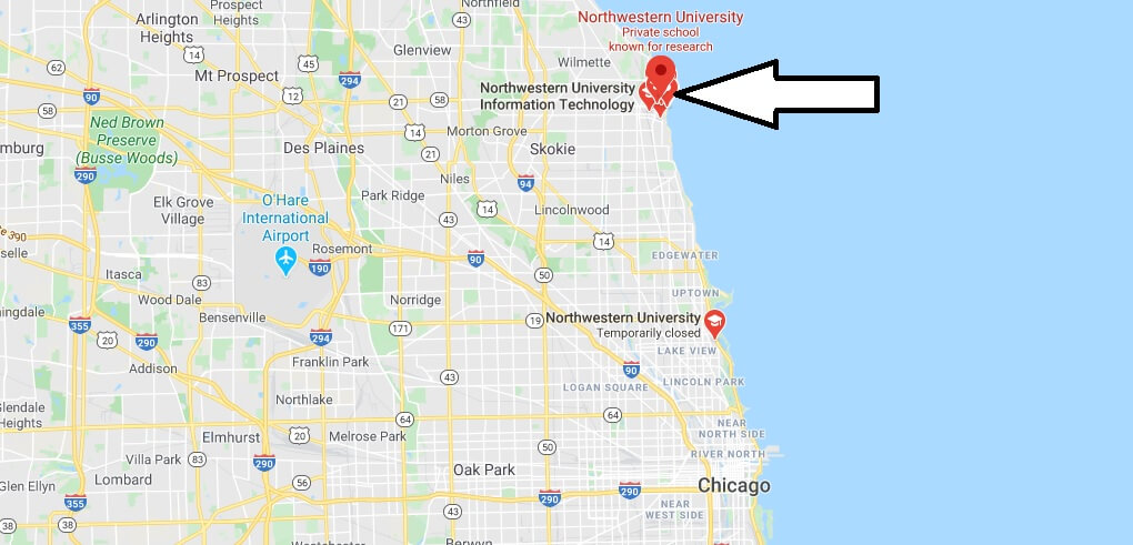 Where is Northwestern University Located? What City is Northwestern University in