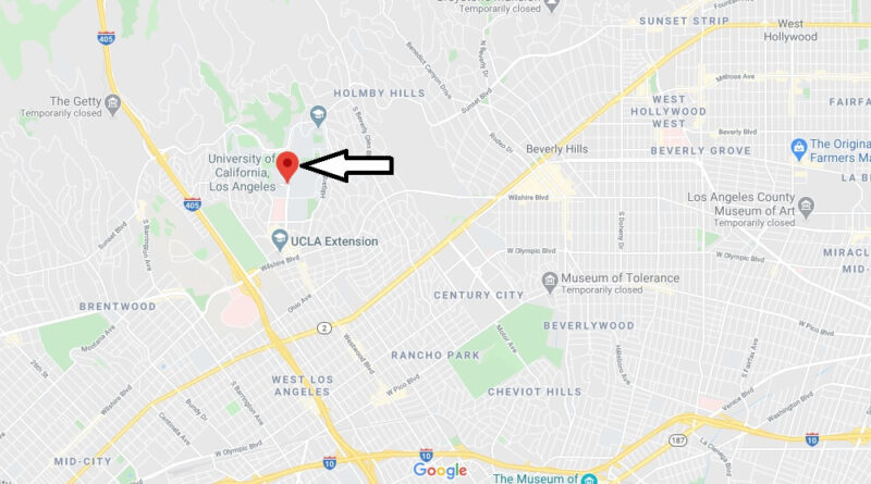 Where is University of California Los Angeles Located? What City is University of California in Los Angeles