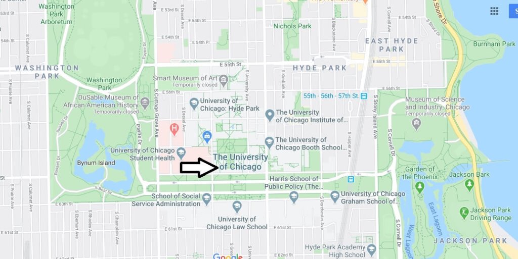 Where is University of Chicago Located? What City is University of Chicago in