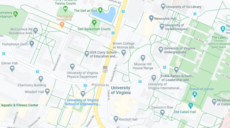 Where is University of Virginia Located? What City is University of Virginia in
