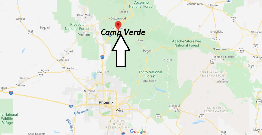 Where is Camp Verde Arizona? What County is Camp Verde in