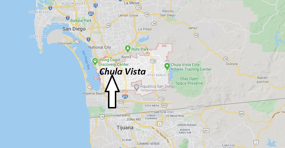 Where is Chula Vista California? What County is Chula Vista in
