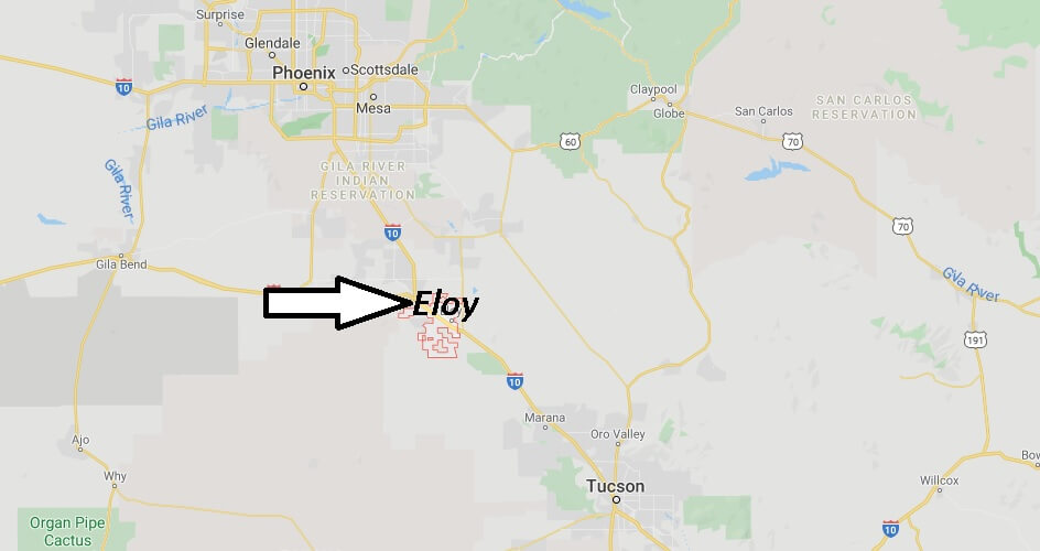 Where is Eloy Arizona? What County is Eloy in