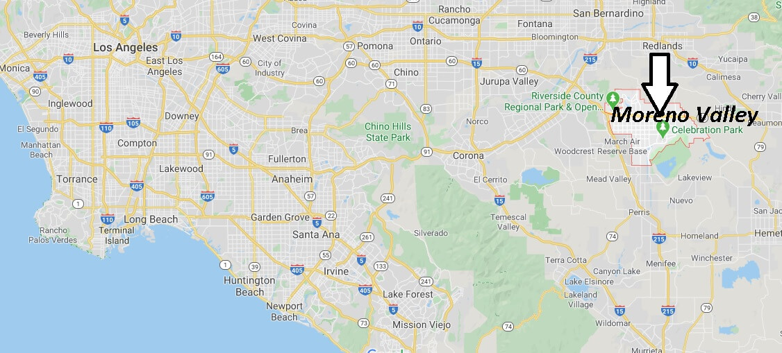 Where is Moreno Valley California? What County is Moreno Valley in