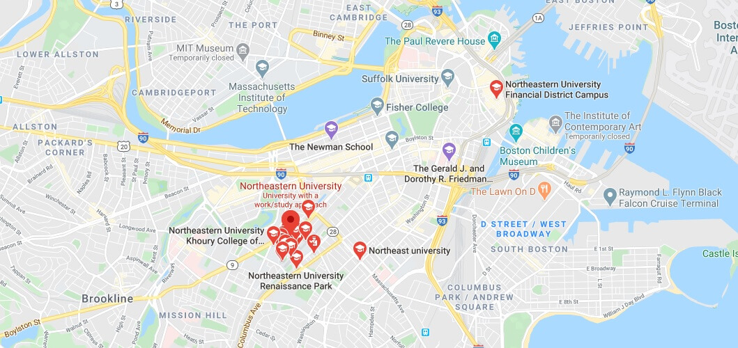 Where is Northeastern University Located? What City is Northeastern University in