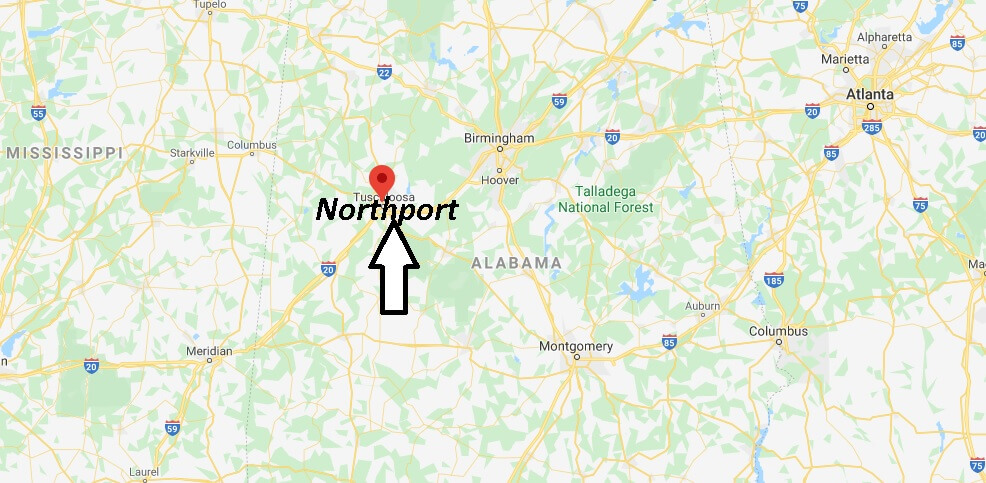 Where is Northport Alabama? What County is Northport in! ZIP code ‎35473