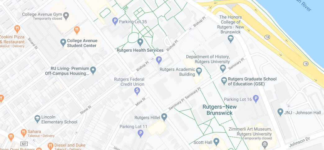 Where is Rutgers University - New Brunswick Located? What City is Rutgers University in