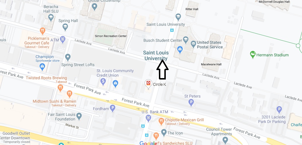 Where is Saint Louis University Located? What City is Saint Louis University in
