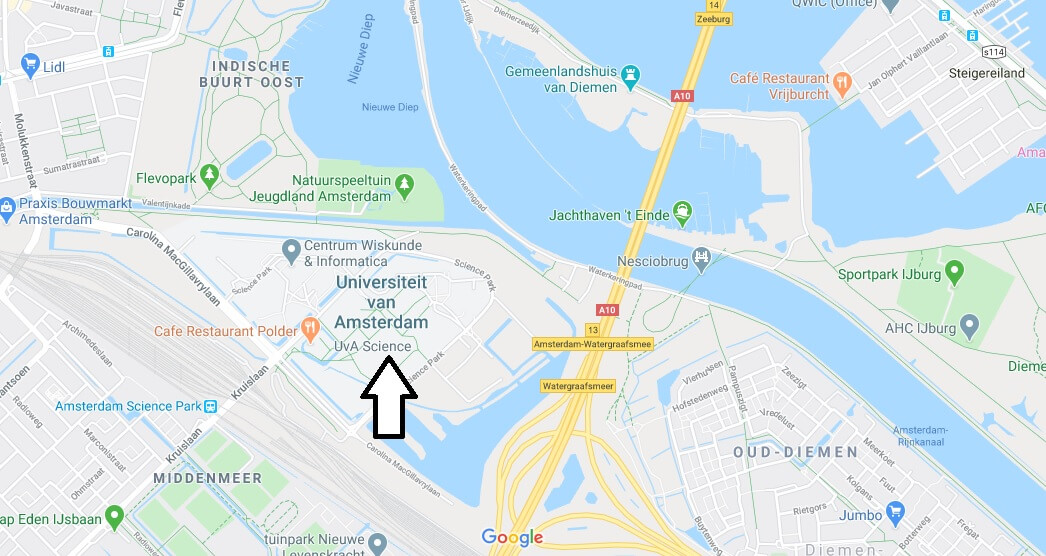 Where is University of Amsterdam Located? What City is University of Amsterdam in