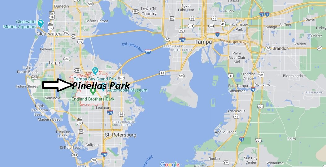 Where in Florida is Pinellas Park