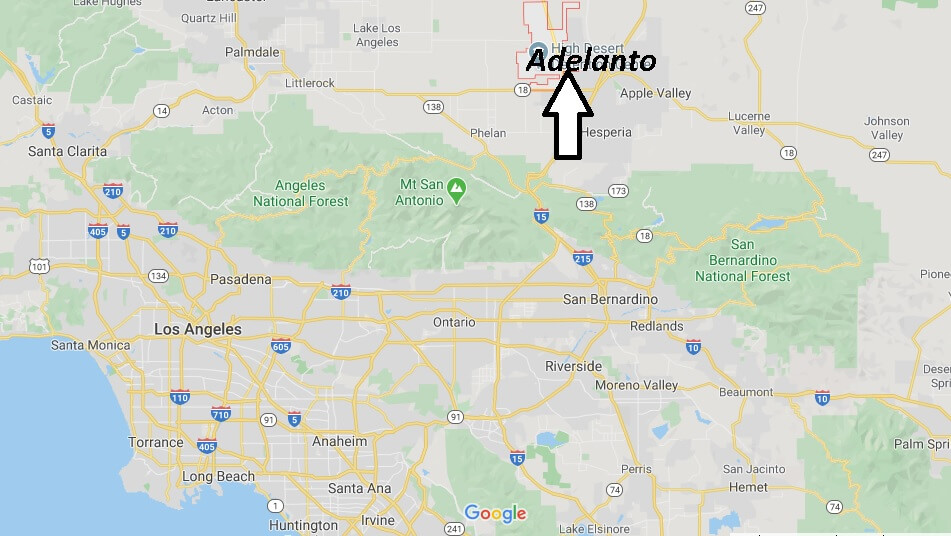 Where is Adelanto California? What County is Adelanto in