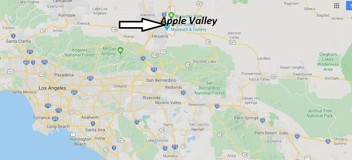 Where is Apple Valley California? What County is Apple Valley in
