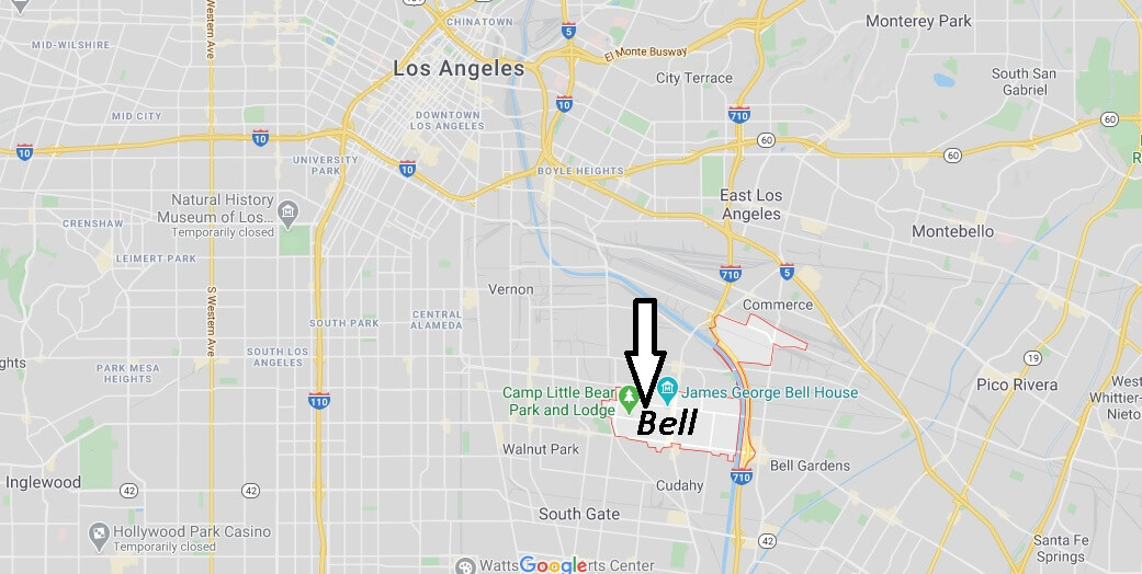 Where is Bell California? What County is Bell in