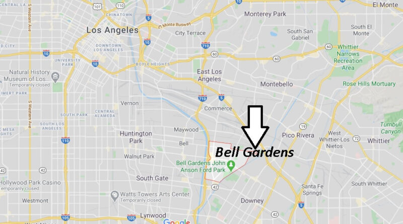 Where is Bell Gardens California? What County is Bell Gardens in