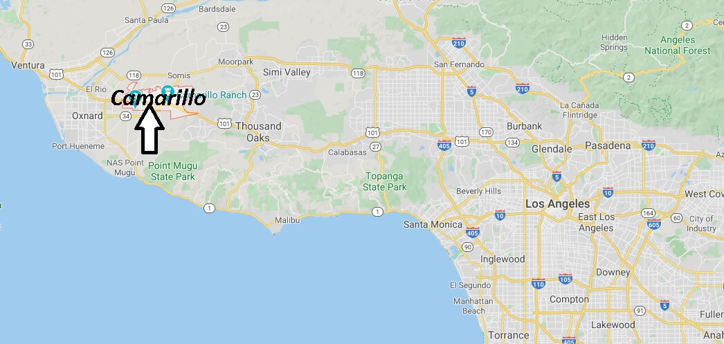 Where is Camarillo California? What County is Camarillo in