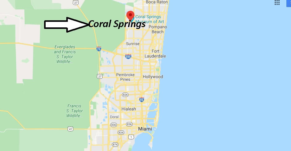 Where is Coral Springs Located