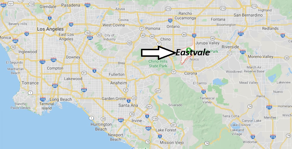 Where is Eastvale California? What County is Eastvale in