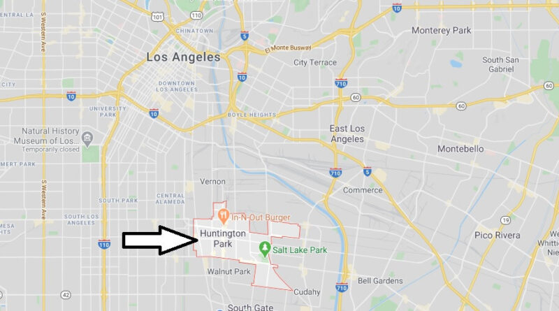 Where is Huntington Park California? What County is Huntington Park in