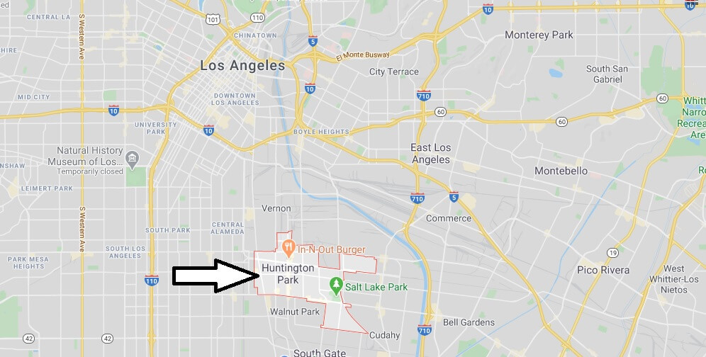 Where is Huntington Park California? What County is Huntington Park in